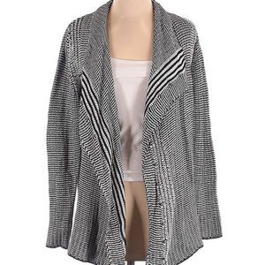The Limited Black and White Cardigan, Size L